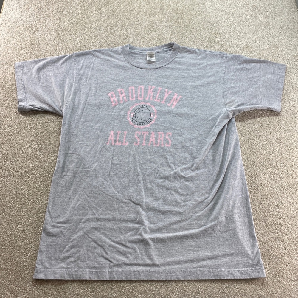 Vintage Foot Locker Brooklyn All Stars Shirt Mens 2XL Basketball‎ Graphic Tee